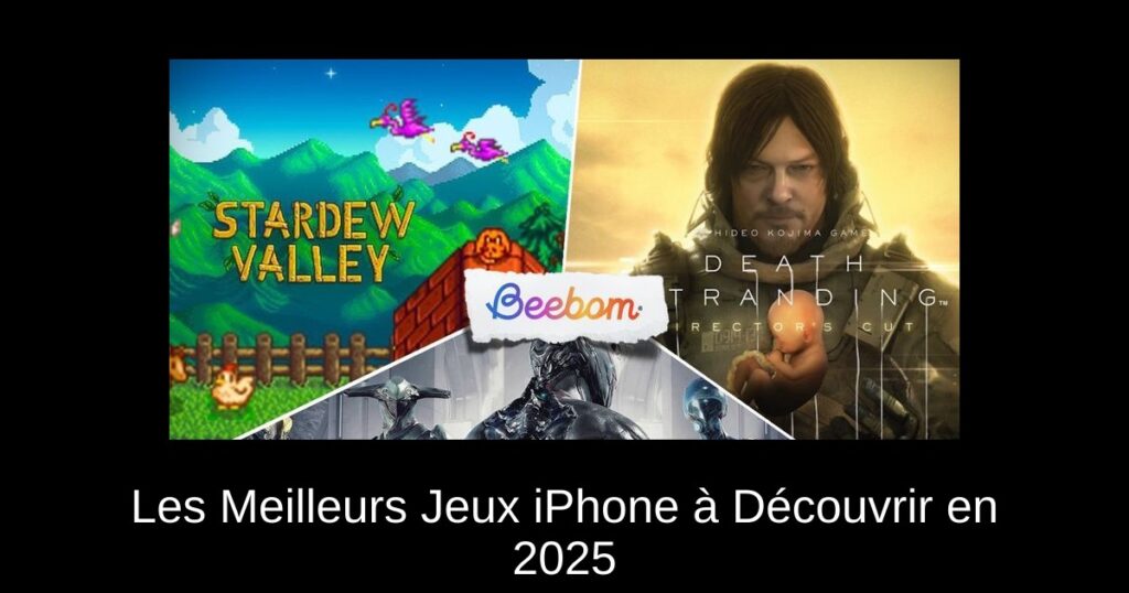 Les Meilleurs Jeux iPhone à Découvrir en 2025