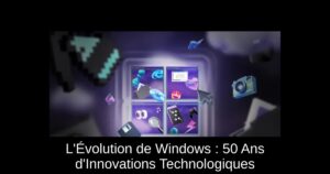 L'Évolution de Windows : 50 Ans d'Innovations Technologiques