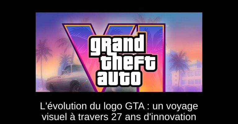 L'évolution du logo GTA : un voyage visuel à travers 27 ans d'innovation