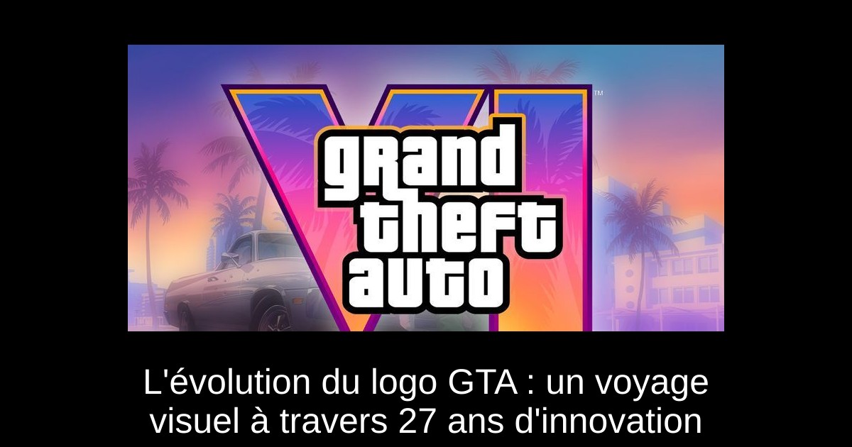 L'évolution du logo GTA : un voyage visuel à travers 27 ans d'innovation