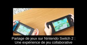 Partage de jeux sur Nintendo Switch 2 : Une expérience de jeu collaborative