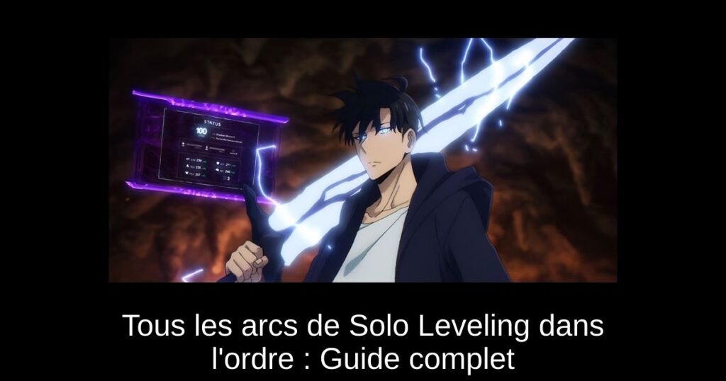 Tous les arcs de Solo Leveling dans l&rsquo;ordre : Guide complet