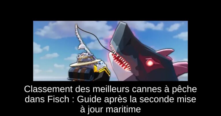 Classement des meilleurs cannes à pêche dans Fisch : Guide après la seconde mise à jour maritime