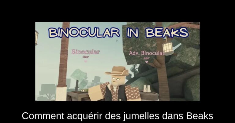 Comment acquérir des jumelles dans Beaks