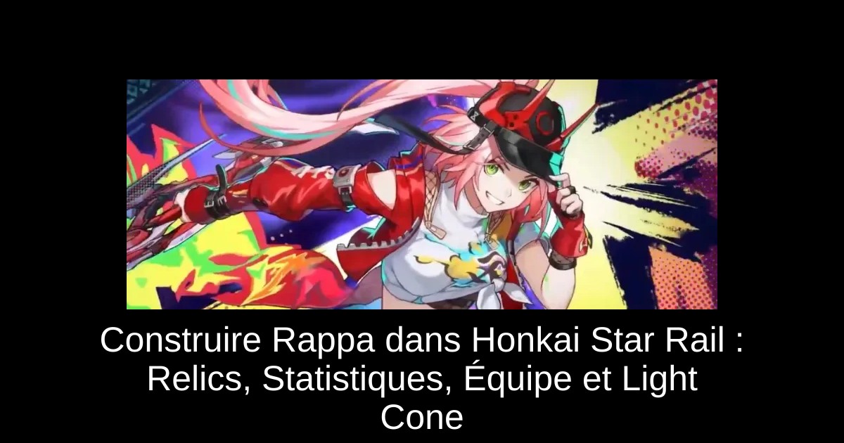 Construire Rappa dans Honkai Star Rail : Relics, Statistiques, Équipe et Light Cone