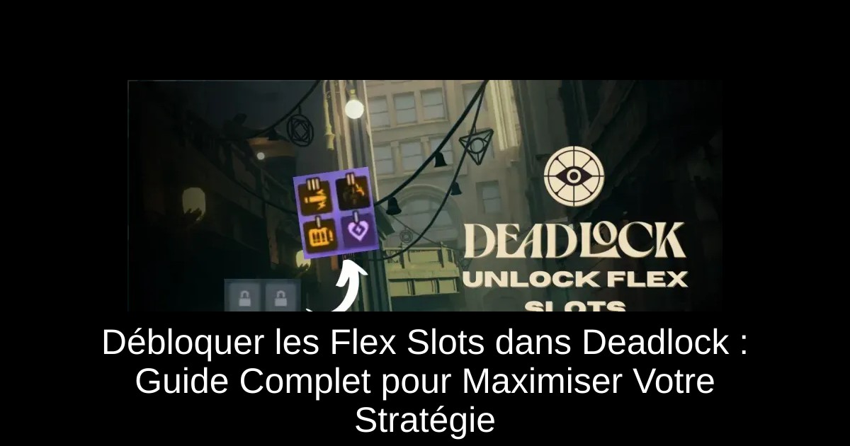 Débloquer les Flex Slots dans Deadlock : Guide Complet pour Maximiser Votre Stratégie