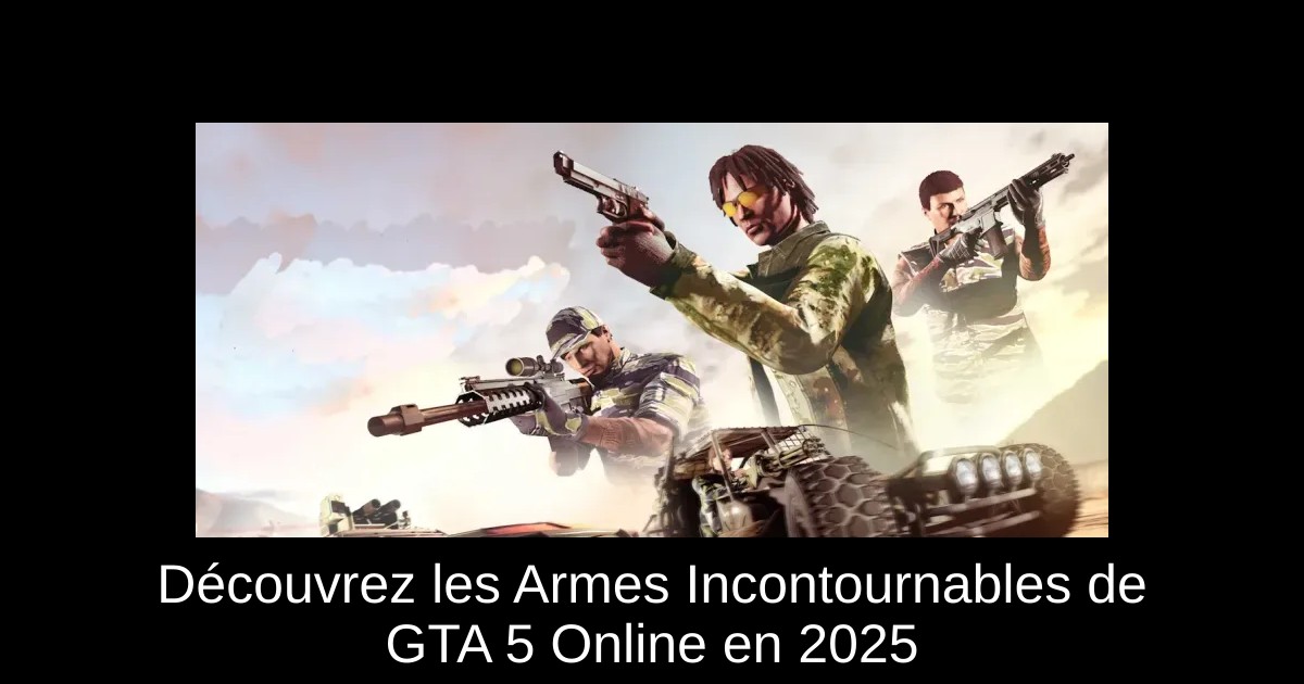 Découvrez les Armes Incontournables de GTA 5 Online en 2025