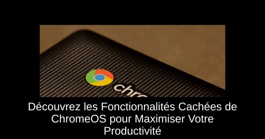 Découvrez les Fonctionnalités Cachées de ChromeOS pour Maximiser Votre Productivité