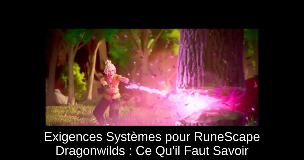 Exigences Systèmes pour RuneScape Dragonwilds : Ce Qu&rsquo;il Faut Savoir
