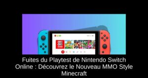 Fuites du Playtest de Nintendo Switch Online : Découvrez le Nouveau MMO Style Minecraft