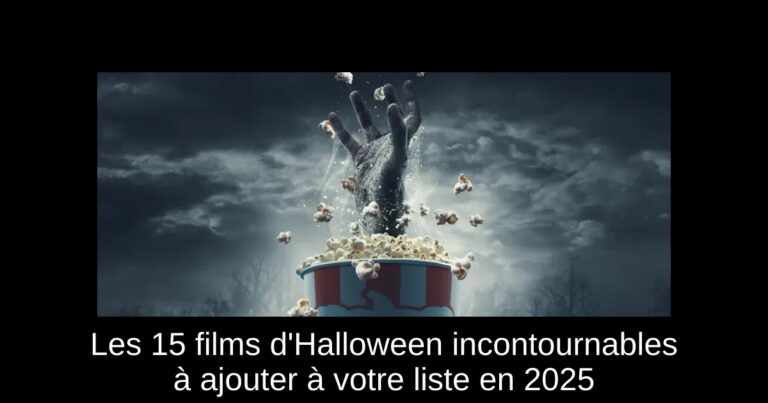 Les 15 films d'Halloween incontournables à ajouter à votre liste en 2025