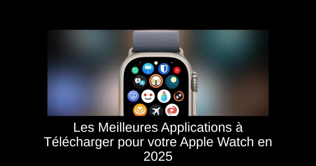 Les Meilleures Applications à Télécharger pour votre Apple Watch en 2025