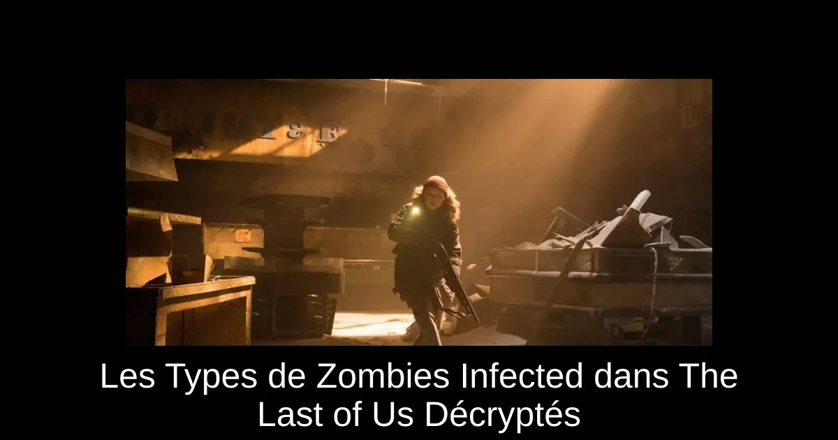 Les Types de Zombies Infected dans The Last of Us Décryptés