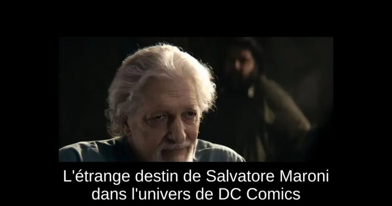 L'étrange destin de Salvatore Maroni dans l'univers de DC Comics