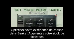 Optimisez votre expérience de chasse dans Beaks : Augmentez votre stock de fléchettes