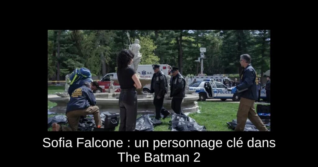 Sofia Falcone : un personnage clé dans The Batman 2