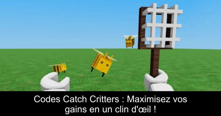 Codes Catch Critters : Maximisez vos gains en un clin d'œil !