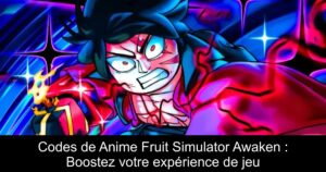 Codes de Anime Fruit Simulator Awaken : Boostez votre expérience de jeu