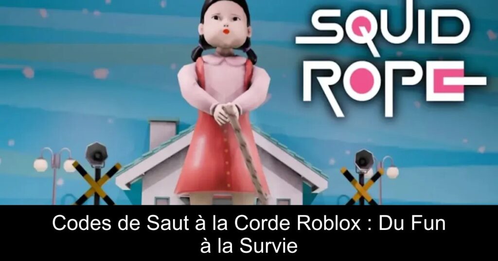 Codes de Saut à la Corde Roblox : Du Fun à la Survie