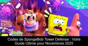 Codes de SpongeBob Tower Defense : Votre Guide Ultime pour Novembres 2025