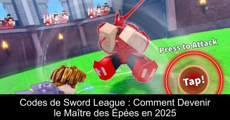 Codes de Sword League : Comment Devenir le Maître des Épées en 2025