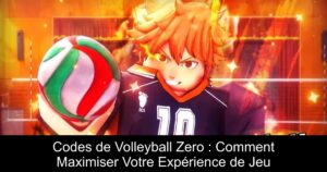 Codes de Volleyball Zero : Comment Maximiser Votre Expérience de Jeu