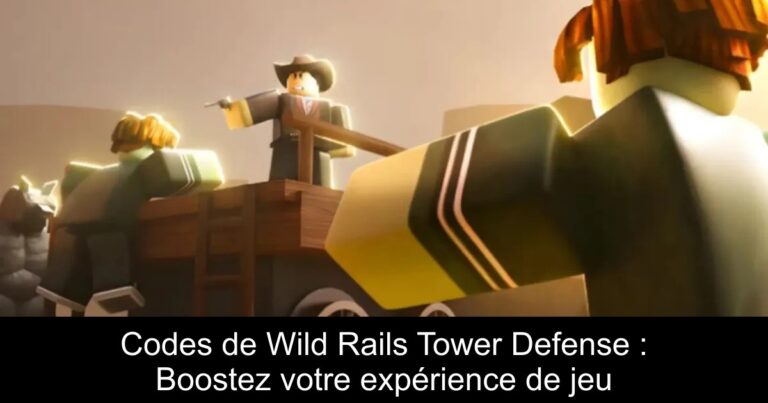 Codes de Wild Rails Tower Defense : Boostez votre expérience de jeu
