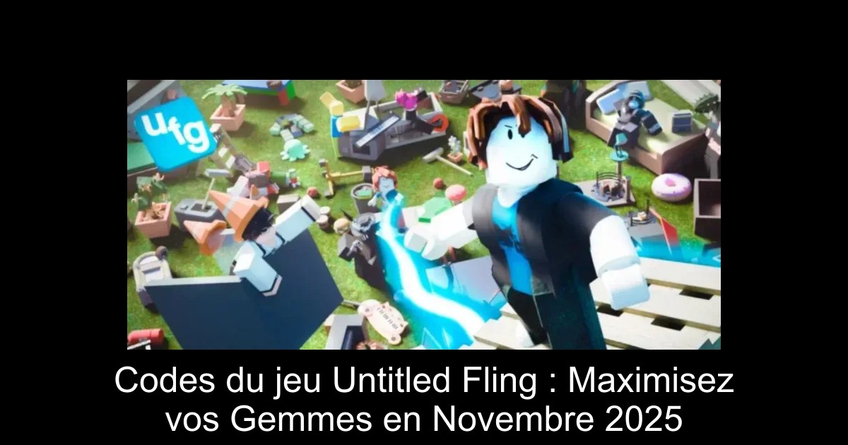 Codes du jeu Untitled Fling : Maximisez vos Gemmes en Novembre 2025