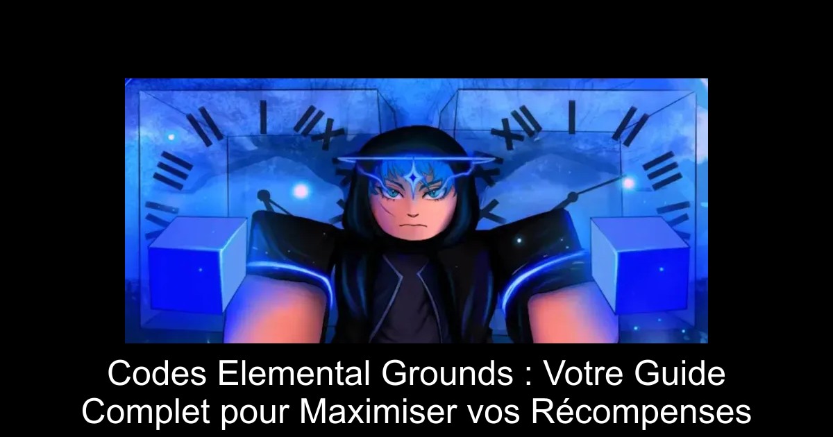 Codes Elemental Grounds : Votre Guide Complet pour Maximiser vos Récompenses