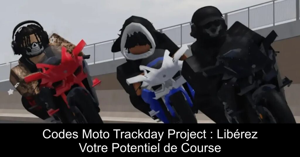 Codes Moto Trackday Project : Libérez Votre Potentiel de Course