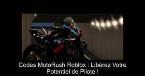 Codes MotoRush Roblox : Libérez Votre Potentiel de Pilote !