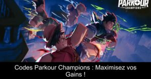Codes Parkour Champions : Maximisez vos Gains !