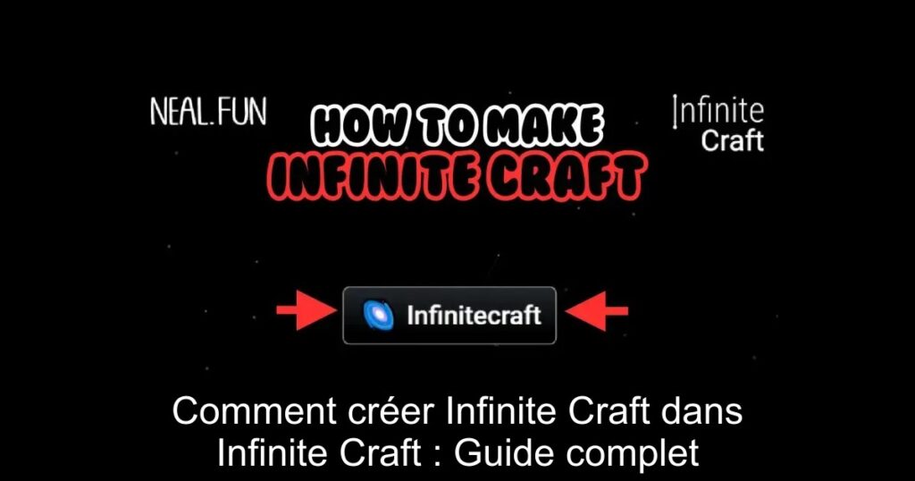 Comment créer Infinite Craft dans Infinite Craft : Guide complet