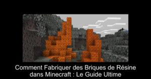 Comment Fabriquer des Briques de Résine dans Minecraft : Le Guide Ultime