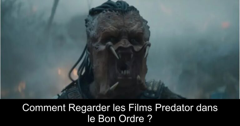 Comment Regarder les Films Predator dans le Bon Ordre ?