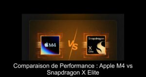 Comparaison de Performance : Apple M4 vs Snapdragon X Elite