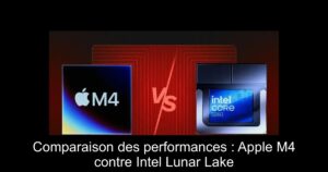 Comparaison des performances : Apple M4 contre Intel Lunar Lake