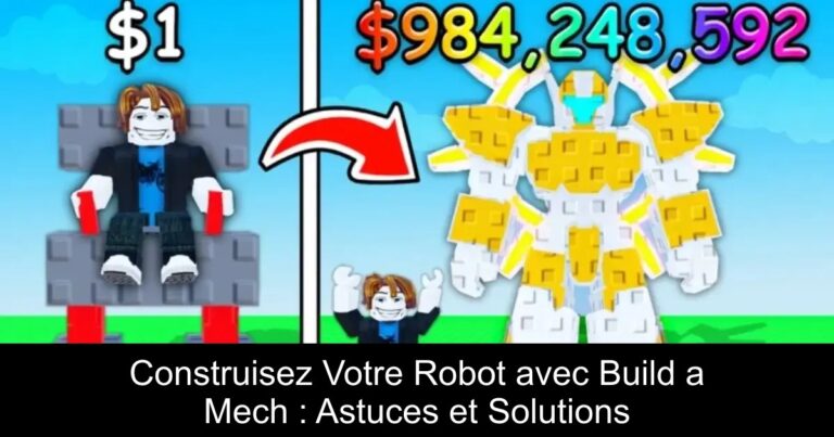 Construisez Votre Robot avec Build a Mech : Astuces et Solutions