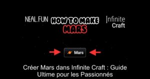 Créer Mars dans Infinite Craft : Guide Ultime pour les Passionnés
