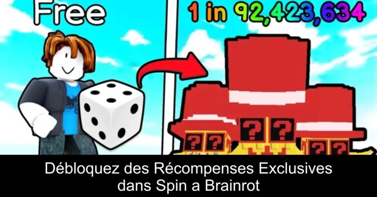 Débloquez des Récompenses Exclusives dans Spin a Brainrot