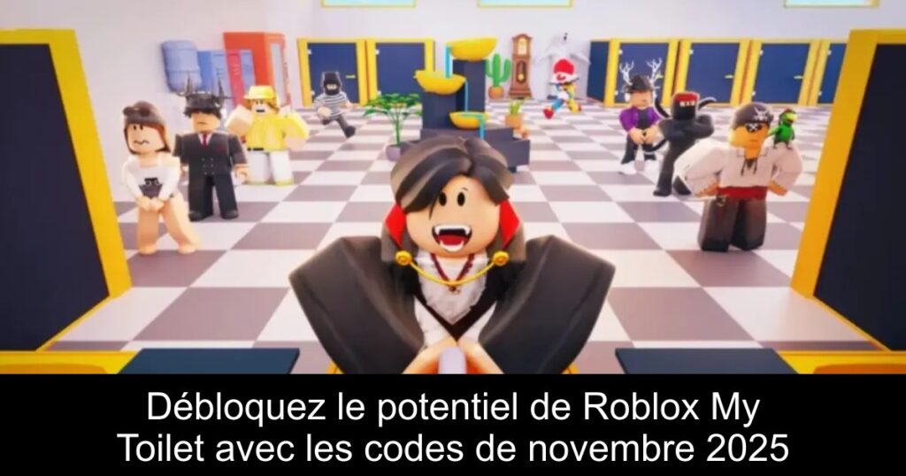 Débloquez le potentiel de Roblox My Toilet avec les codes de novembre 2025