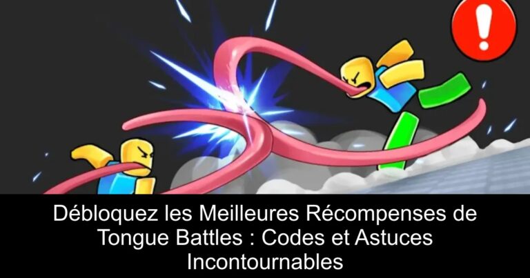 Débloquez les Meilleures Récompenses de Tongue Battles : Codes et Astuces Incontournables