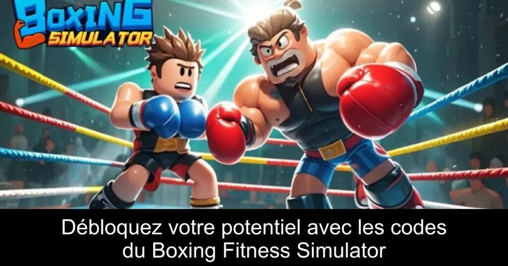 Débloquez votre potentiel avec les codes du Boxing Fitness Simulator