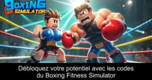 Débloquez votre potentiel avec les codes du Boxing Fitness Simulator