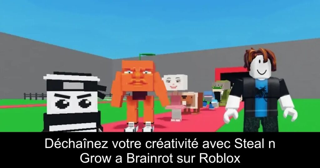 Déchaînez votre créativité avec Steal n Grow a Brainrot sur Roblox