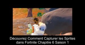 Découvrez Comment Capturer les Sprites dans Fortnite Chapitre 6 Saison 1