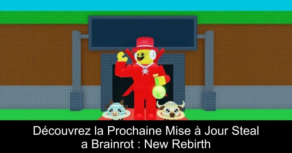 Découvrez la Prochaine Mise à Jour Steal a Brainrot : New Rebirth