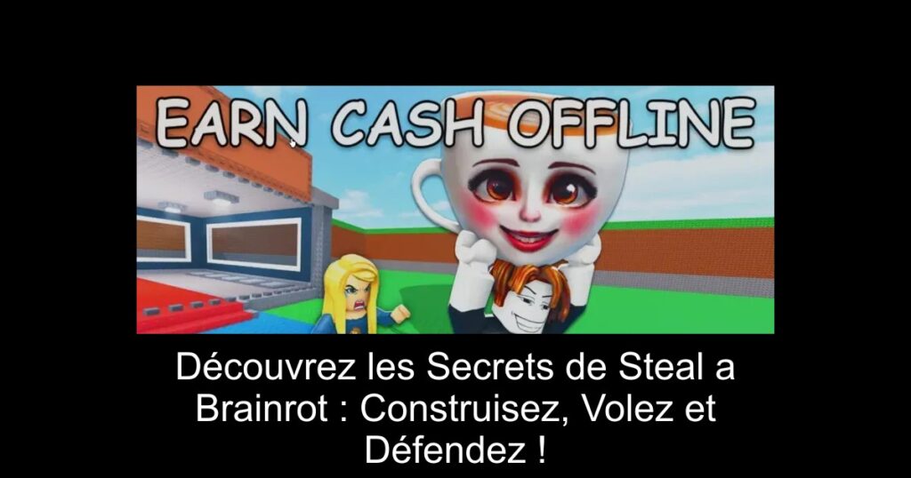 Découvrez les Secrets de Steal a Brainrot : Construisez, Volez et Défendez !