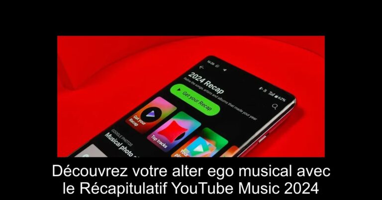 Découvrez votre alter ego musical avec le Récapitulatif YouTube Music 2024