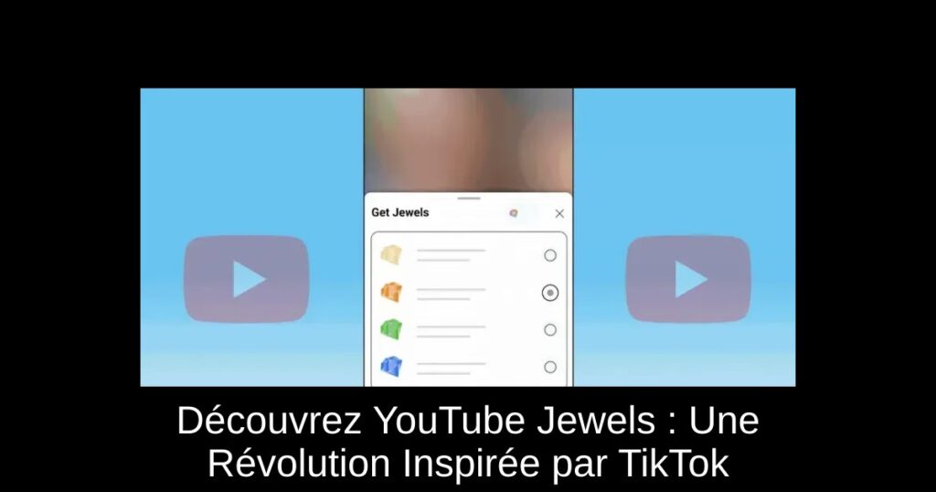 Découvrez YouTube Jewels : Une Révolution Inspirée par TikTok